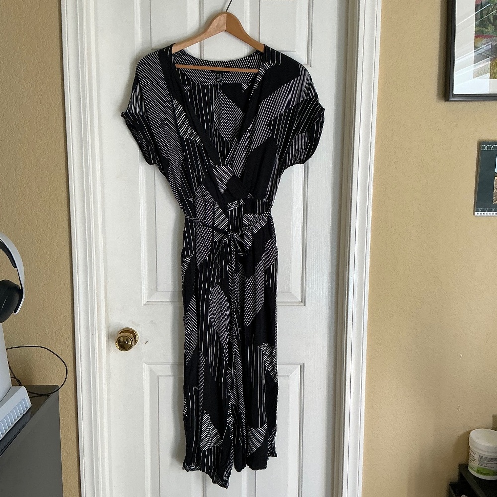 New look tie waist jumpsuit